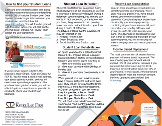 KLF_student_loan Kugel Student Loan Flyer